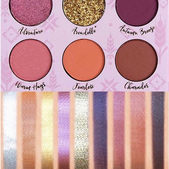 Frozen 2 Anna Pressed Powder Eyeshadow Pallet by Colourpop Limited Edition - Picture 12 of 12